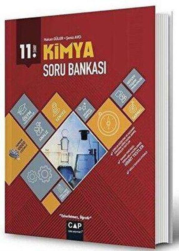 11.Sınıf Anadolu Lisesi Kimya Soru Bankası Çap Yayınları - Çap Yayınları - Image 1