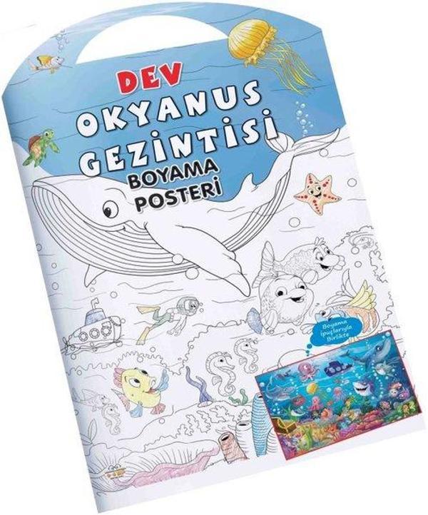 Dev Okyanus Gezintisi - Boyama Posteri - 0-6 Yaş Yayınları - Image 1