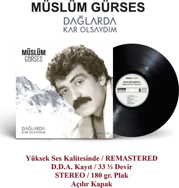 Esen Müzik Plak - Müslüm Gürses - Dağlarda Kar Olsaydım () - Image 1