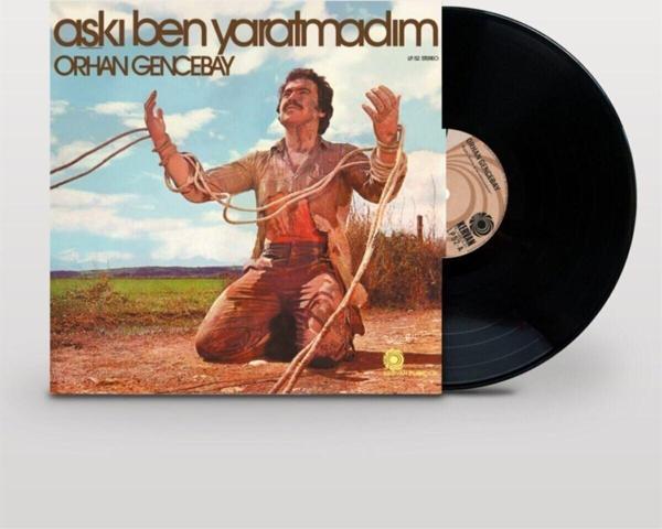 Kervan Plakçılık Orhan Gencebay Aşkı Ben Yaratmadım Plak () - Image 1