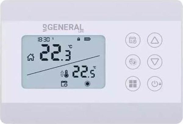 General Life Ht300s Rf Kablosuz Haftalık Programlı Oda Termostatı HT300SRF - Image 1