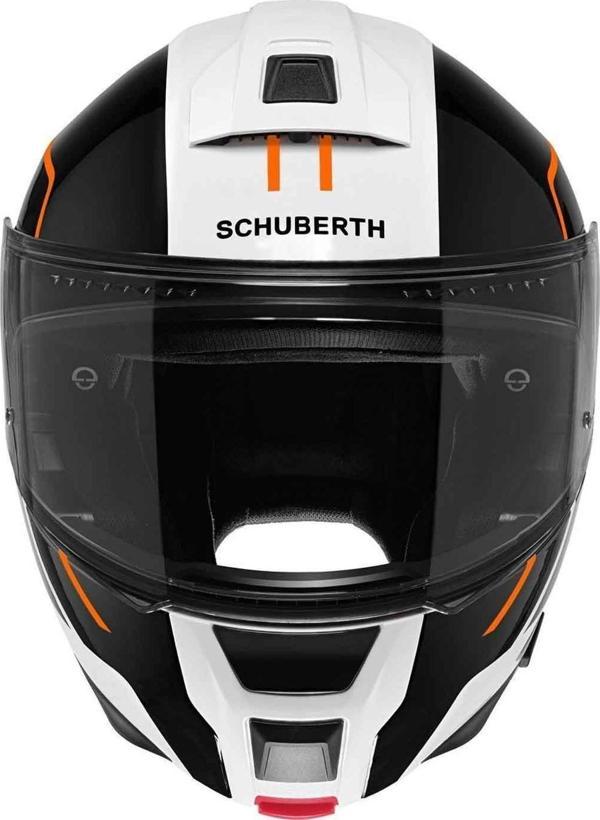 Schuberth C5 Master Orange Çene Açılır Motosiklet Kaskı - Image 1