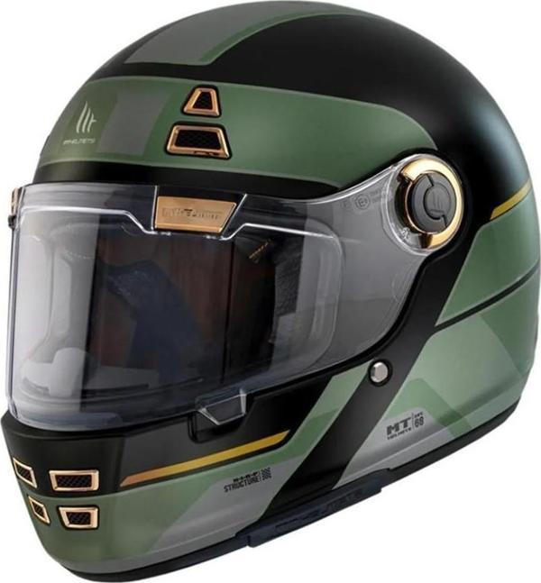 Mt Jarama Baux B6 Full Face Motosiklet Kaskı - Image 1