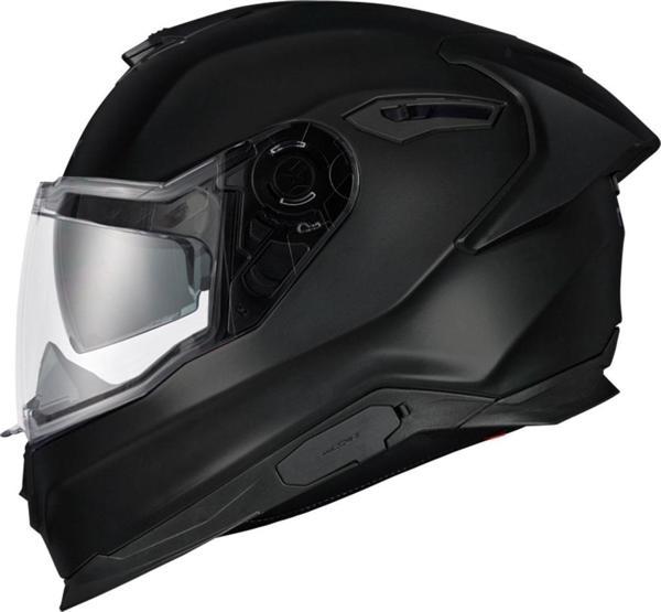 Nexx Y.100R Full Black  Kapalı Motosiklet Kaskı - Image 1