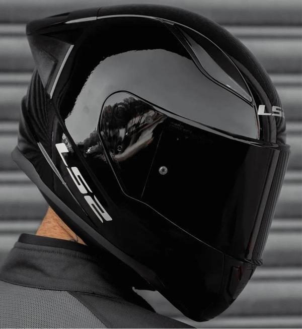 Ls2 Rapid 2 Race Siyah Kask - Image 1