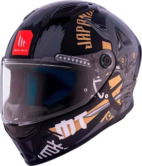 Mt Stinger 2 KRT B9 Kapalı Motosiklet Kaskı - Image 1