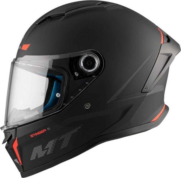 Mt Stinger 2 Solid A1 Kapalı Motosiklet Kaskı - Image 1