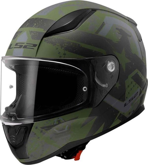 Ls2 Rapid 2 Thunder Birds Kapalı Kask - Image 1