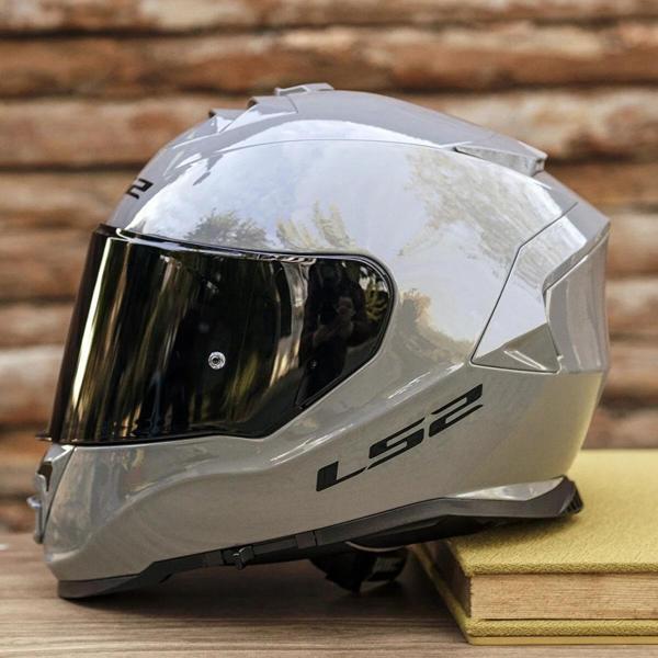 Ls2 Storm 2 Full Face Motosiklet Kaskı Siyah Vizörlü - Image 1