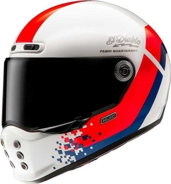 Hjc V10 Fq Retro MC21 Kapalı Kask - Image 1