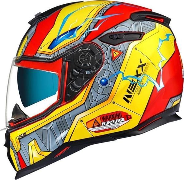 Nexx SX.100 Gigabot Full Face Motosiklet Kaskı - Image 1