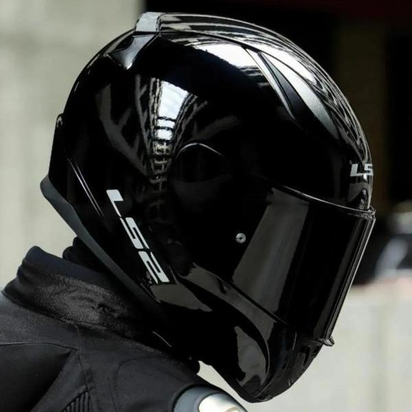 Ls2 Rapid 2 Full Face Motosiklet Kaskı Şeffaf + Siyah Vizörlü - Image 1