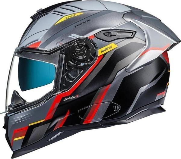 Nexx SX.100R Gridline Full Face Motosiklet Kaskı - Image 1
