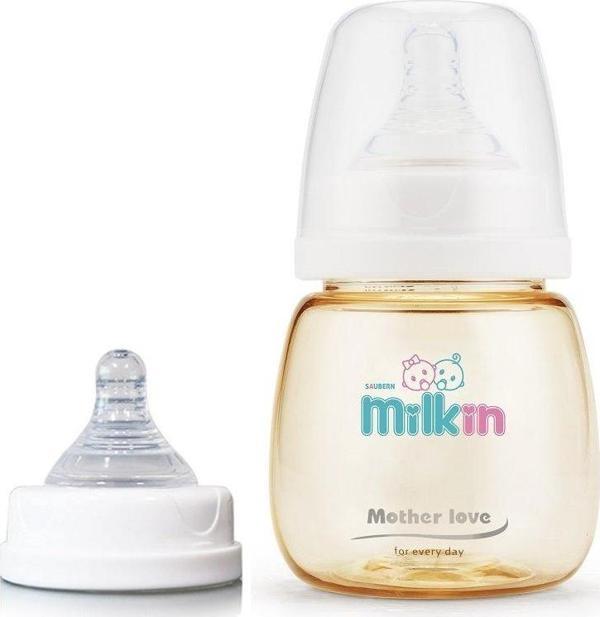 Milk İn 920Ec Silikon Emzikli Biberon - Süt Saklama Şişesi 180 ml - Image 1