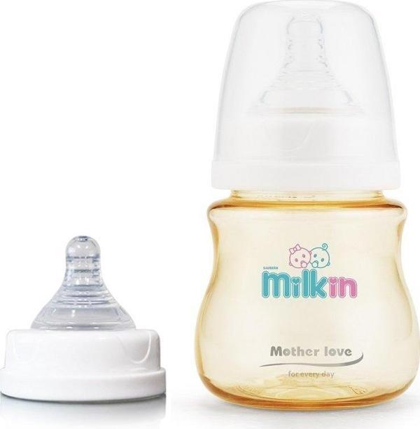 Milk İn 940Ec Silikon Emzikli Biberon - Süt Saklama Şişesi 180 ml - Image 1