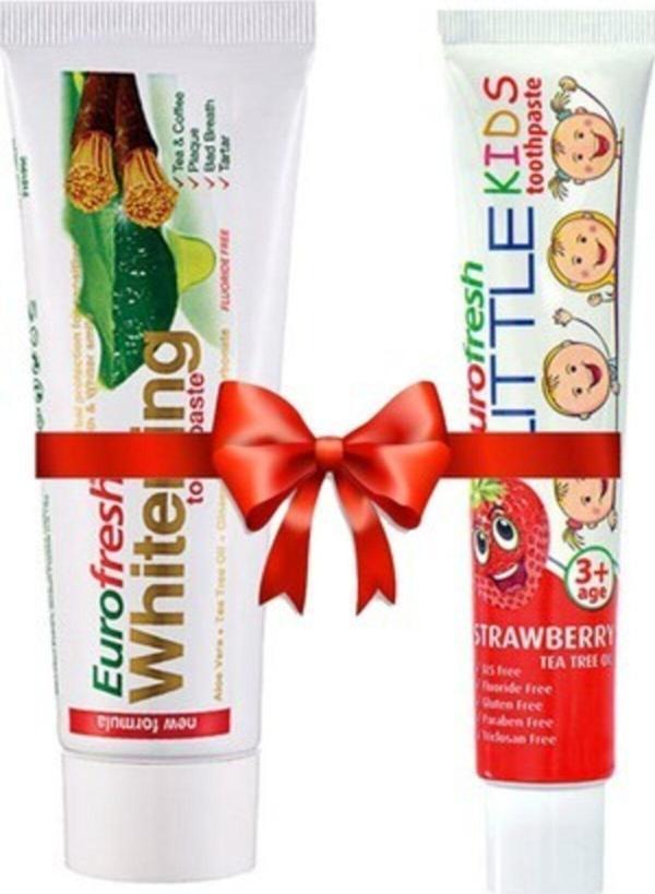 Farmasi Aloe Veralı Misvaklı Beyazlatıcı 112 Gr Üzeri Çocuk Ve Hassas Dişler İçin Diş Macunu 50 Gr - Image 1