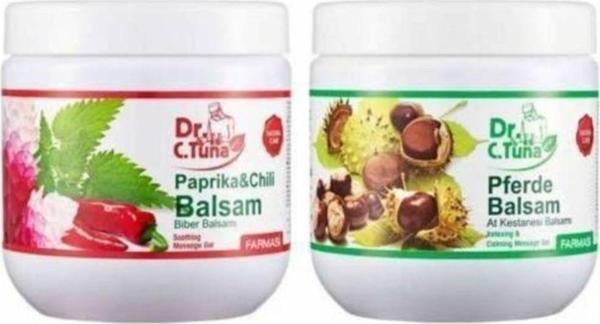 Farmasi Biberli Masaj Jeli 500 Ml+At Kestanesi Masaj Jeli 500 Ml - Image 1
