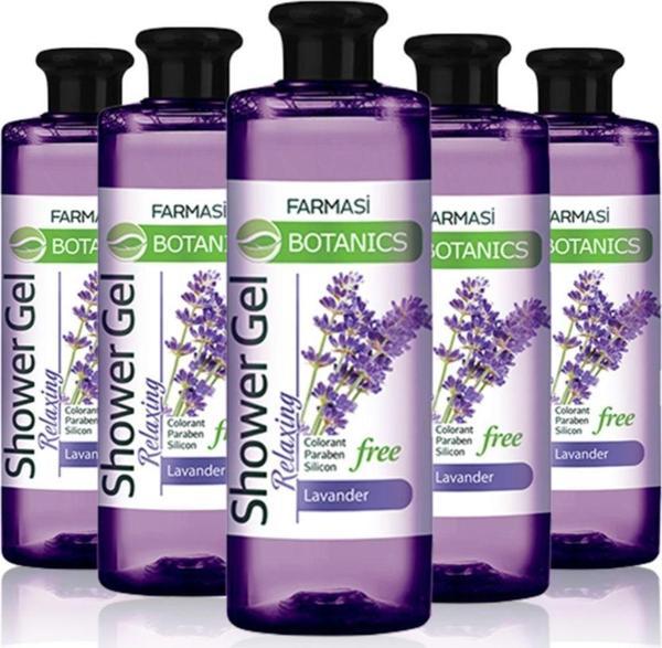 Farmasi Botanics Lavanta Özlü Rahatlatıcı Duş Jeli - 500 Ml 5 Adet - Image 1
