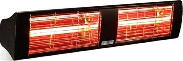 Goldsun Supra 4000 Watt Suya Dayanıklı Elektrikli Infrared Siyah Renk Dış Ortam Isıtıcısı - Image 1