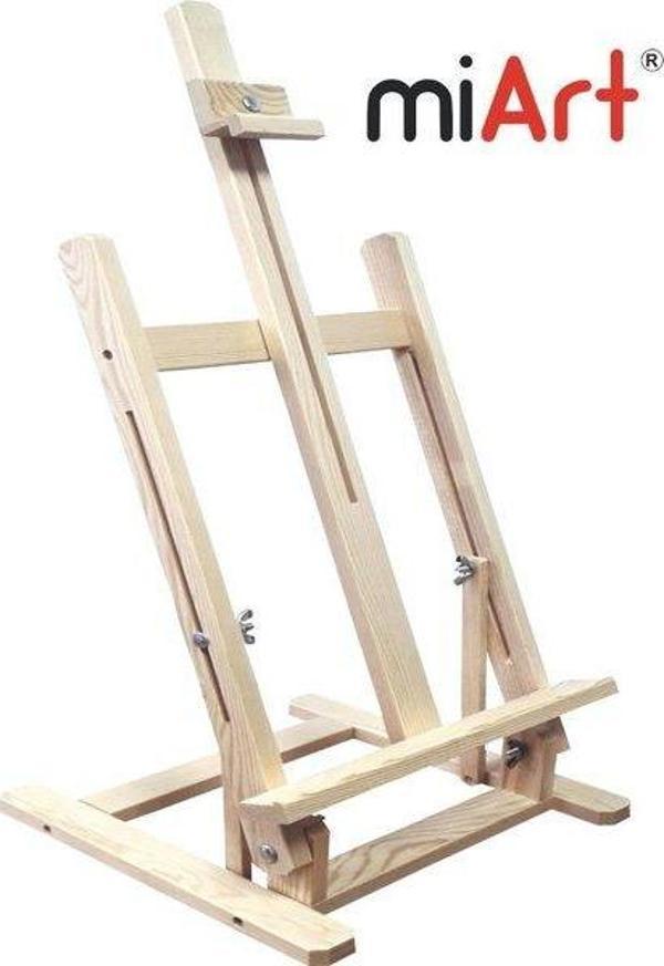 My Mia Art Masaüstü Lüks Çam Şövale 77 cm (Kutulu) - Image 1