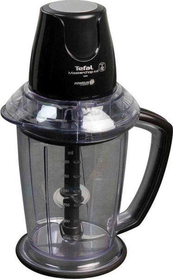Tefal MasterChop XXL Maxi Siyah 500 W 4 Bıçaklı Doğrayıcı - Image 1