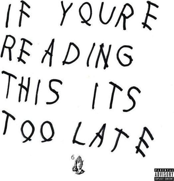 Republic Drake If You'Re Reading This it's Too Late Plk - Image 1