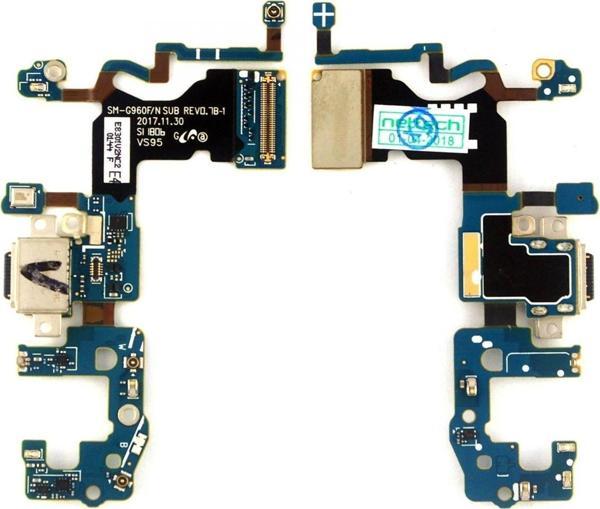 Teknonet Samsung Galaxy G960 S9 Uyumlu Bordlu Şarj Soketi - Image 1