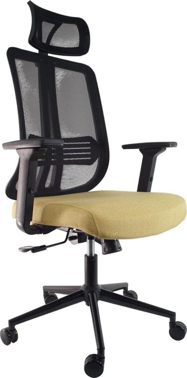 Zeon Comford Yellow Ofis Koltuğu Makam Koltuğu Çalışma Koltuğu - Image 1