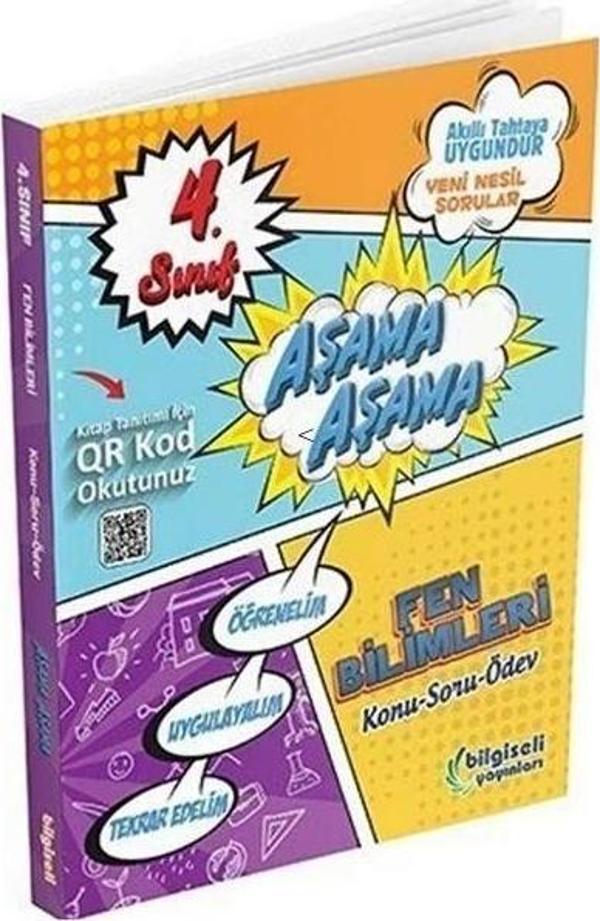 4. Sınıf Aşama Aşama Fen Bilimleri Bilgiseli Yayınları - Image 1