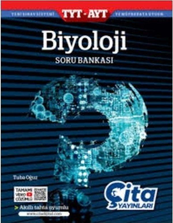 Çita Yayınları TYT-AYT Biyoloji Soru Bankası - Image 1