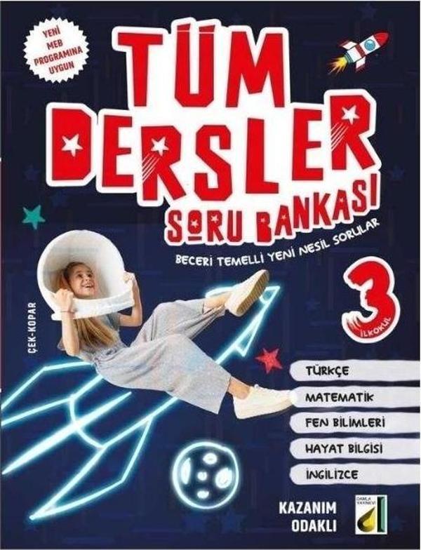 Damla Yayınevi 3 Sınıf Tüm Dersler Soru Bankası - Damla Yayınevi - Image 1