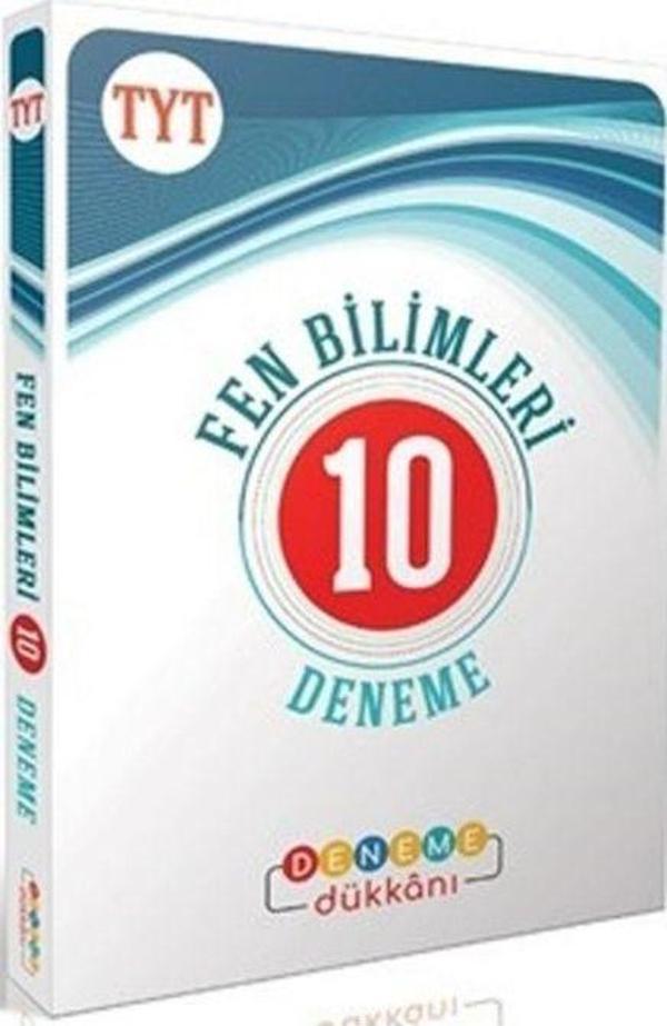 TYT Fen Bilimleri Deneme Dükkanı 10 Deneme Denme Dükkanı Yayınları - Deneme Yayınları - Image 1