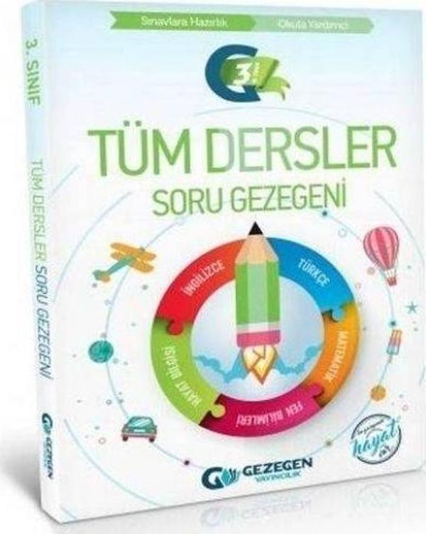 Gezegen Yayıncılık 3. Sınıf Tüm Dersler Soru Gezegeni - Image 1