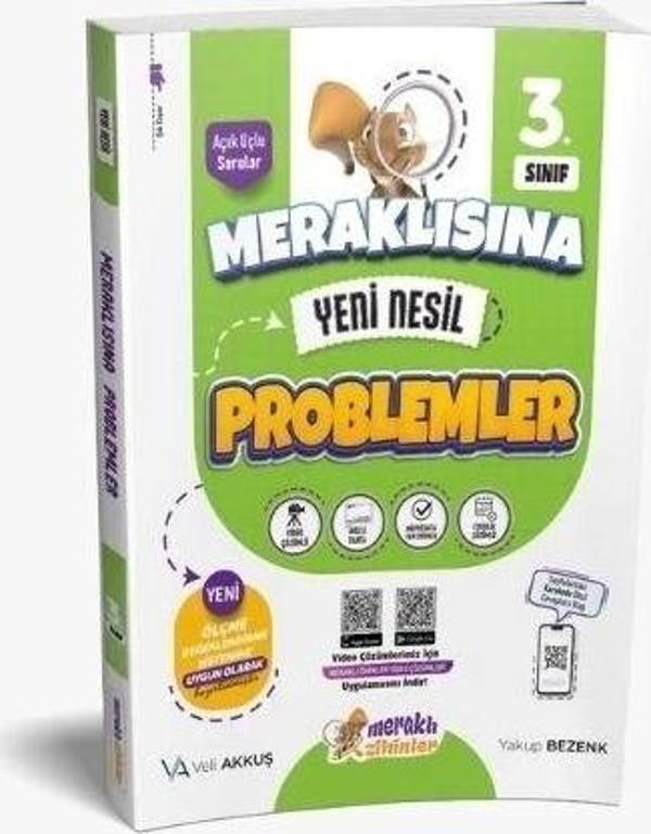 Meraklı Zihinler 3. Sınıf Meraklısına Problemler - Meraklı Zihinler Yayınları - Image 1