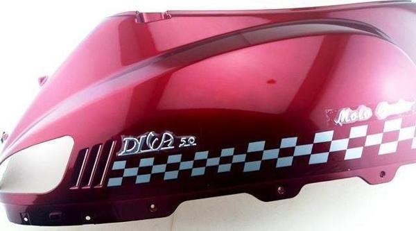 Rmg Sele Yan Kapak Sağ Kırmızı Moto Gusto Dıva 50 - Image 1