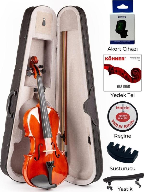 Marcia 4/4 Tam Boy Keman Seti (Eksiksiz Tam Set) - Image 1