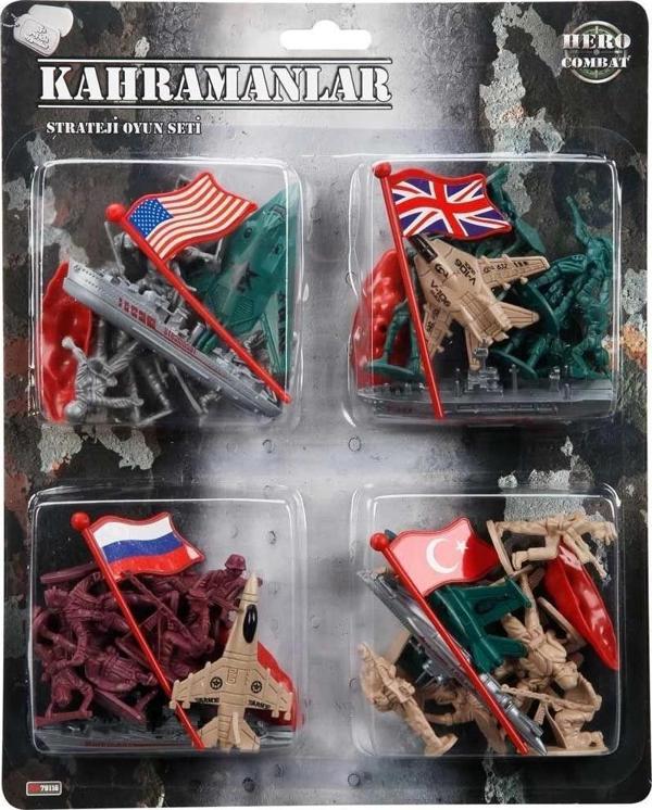 0418 Askeri Oyun Seti 4 'lü -Sunman - Image 1