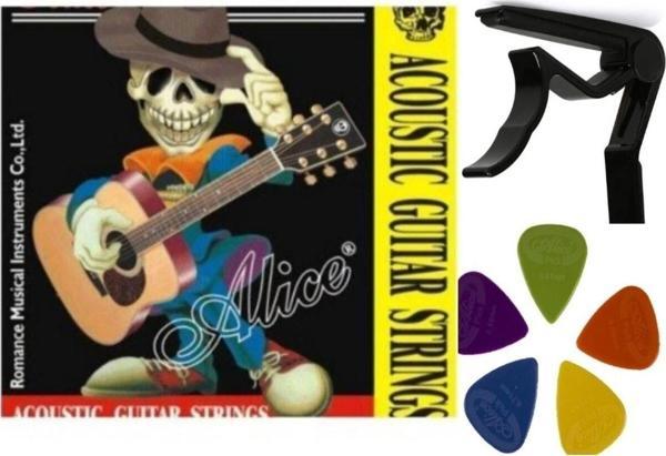 Şenses Müzik Market Alice A-206 Akustik Gitar Takım Teli 3'Lü Set - Image 1