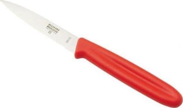Kuhn Rikon 22213 Tırtıklı Soyma/Doğrama Bıçağı Kırmızı - Image 1