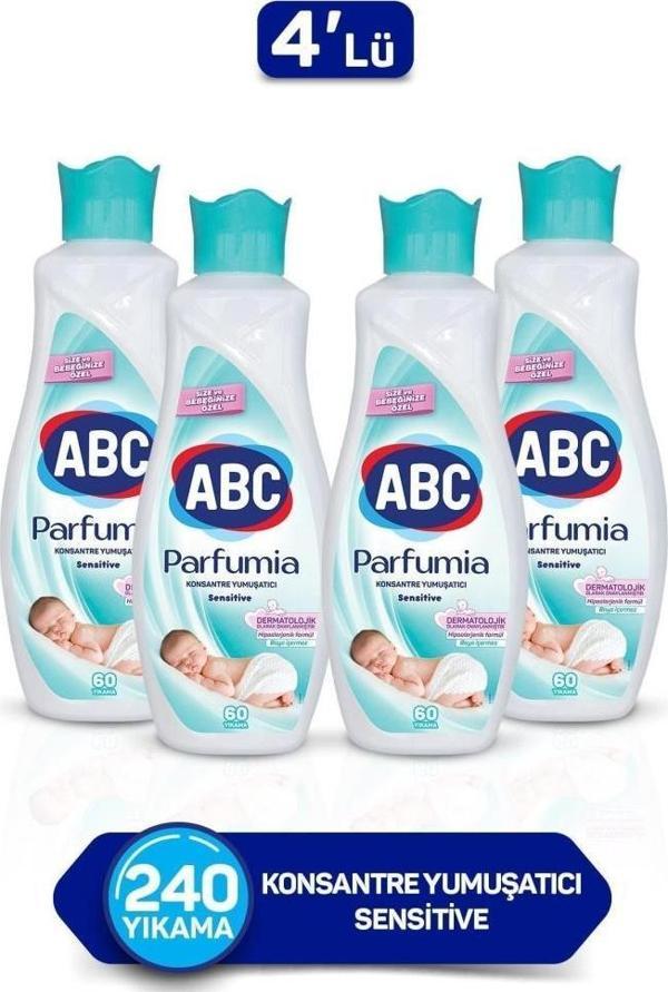 ABC Parfumia Yumuşatıcı Sensitive 1440 ml x 4 Adet - Image 1