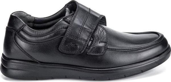 FORELLİ 32640 ORTOPEDİK DERİ CIRTLI ERKEK DİYABET AYAKKABI - Image 1