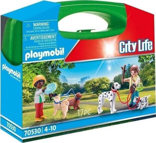 Playmobil Puppy Playtime Carry Case Set - Image 1