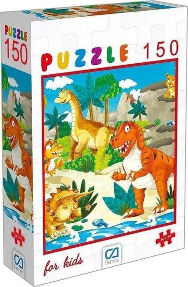 Ca Games Dinazorlar Puzzle 150 Parça - Image 1