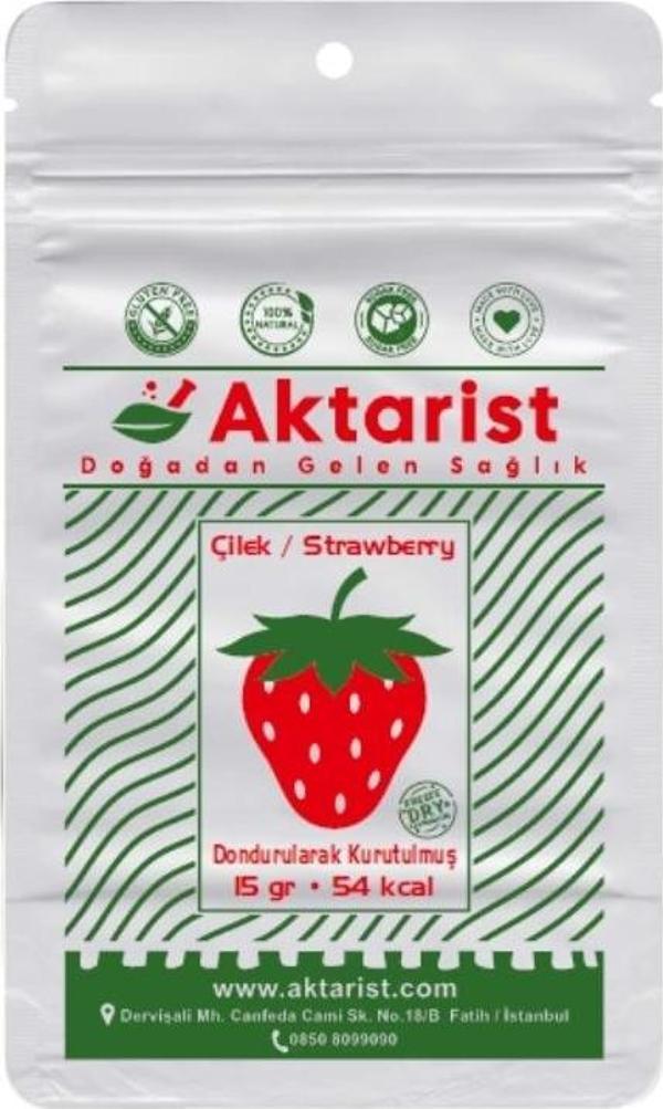 Aktarist Freeze Dried Çilek Kurusu 15 Gr - Image 1