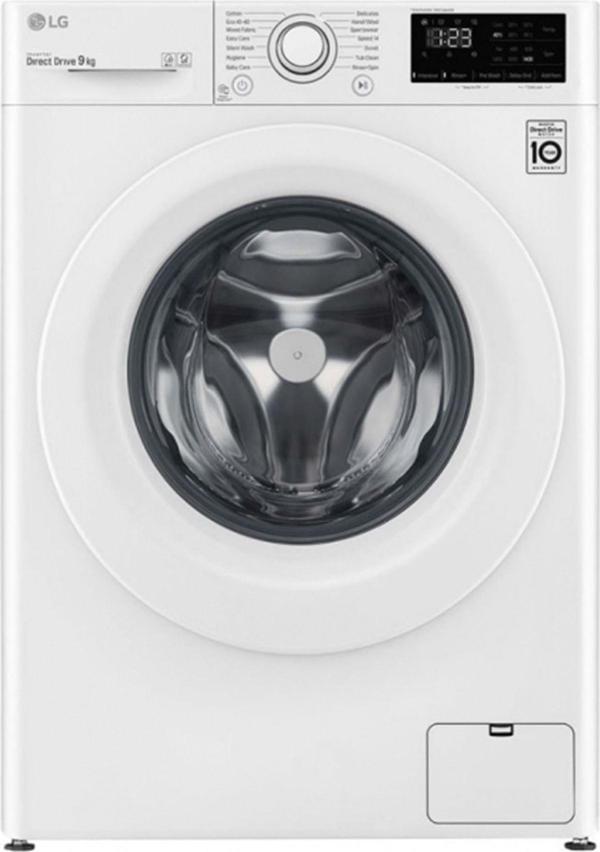 Lg F4V3Vyw3We Çamaşır Makinesi 9 Kg Yıkama 1400 Devir Beyaz - Image 1