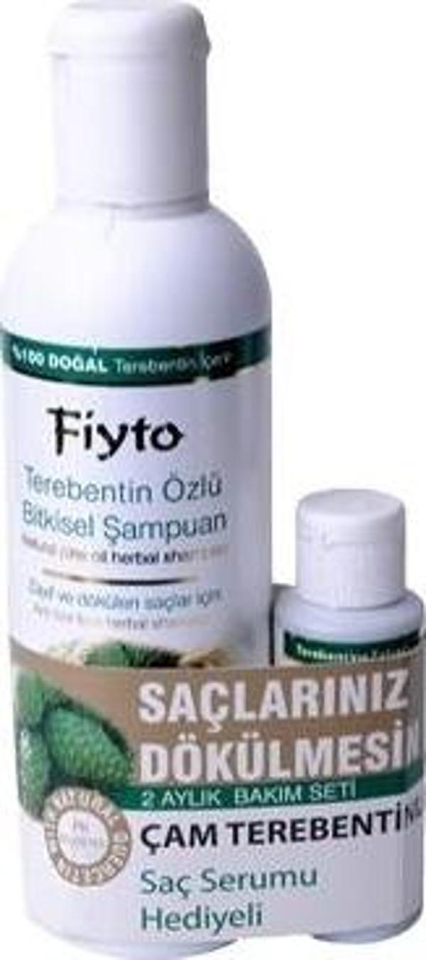 Fiyto Çam Terebentin Özlü Bitkisel Şampuan 500Ml Saç Serumu Hediyeli - Image 1
