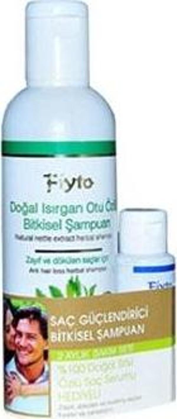 Fiyto Isırgan Otu Özlü Bitkisel Şampuan 500Ml Saç Serumu Hediyeli - Image 1
