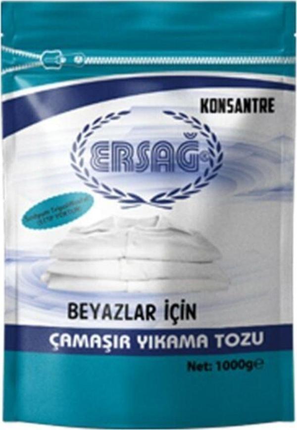 Ersağ Beyaz Çamaşır Yıkama Tozu 1000gr - Image 1