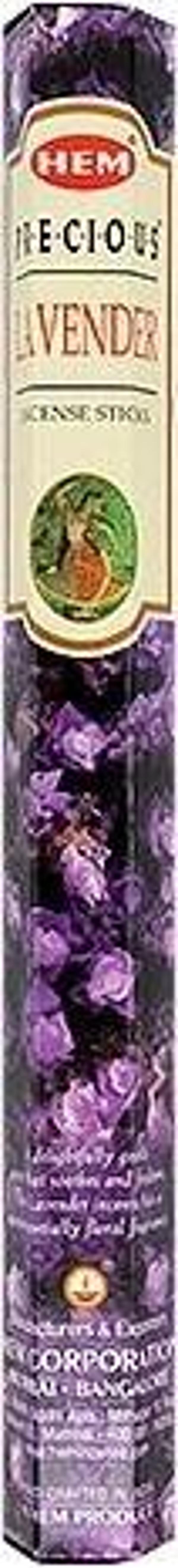 Hem Tütsü Precious Lavender - Lavanta Kokulu 20 Çubuk Tütsü - Image 1