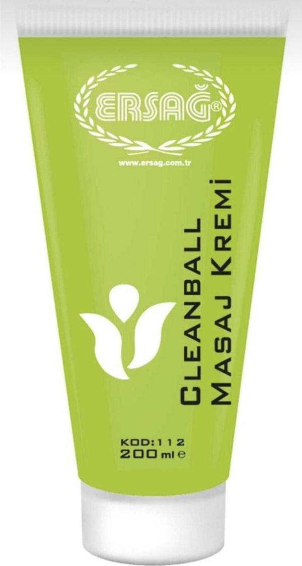 Ersağ Cleanball Masaj Kremi 200ml - Image 1